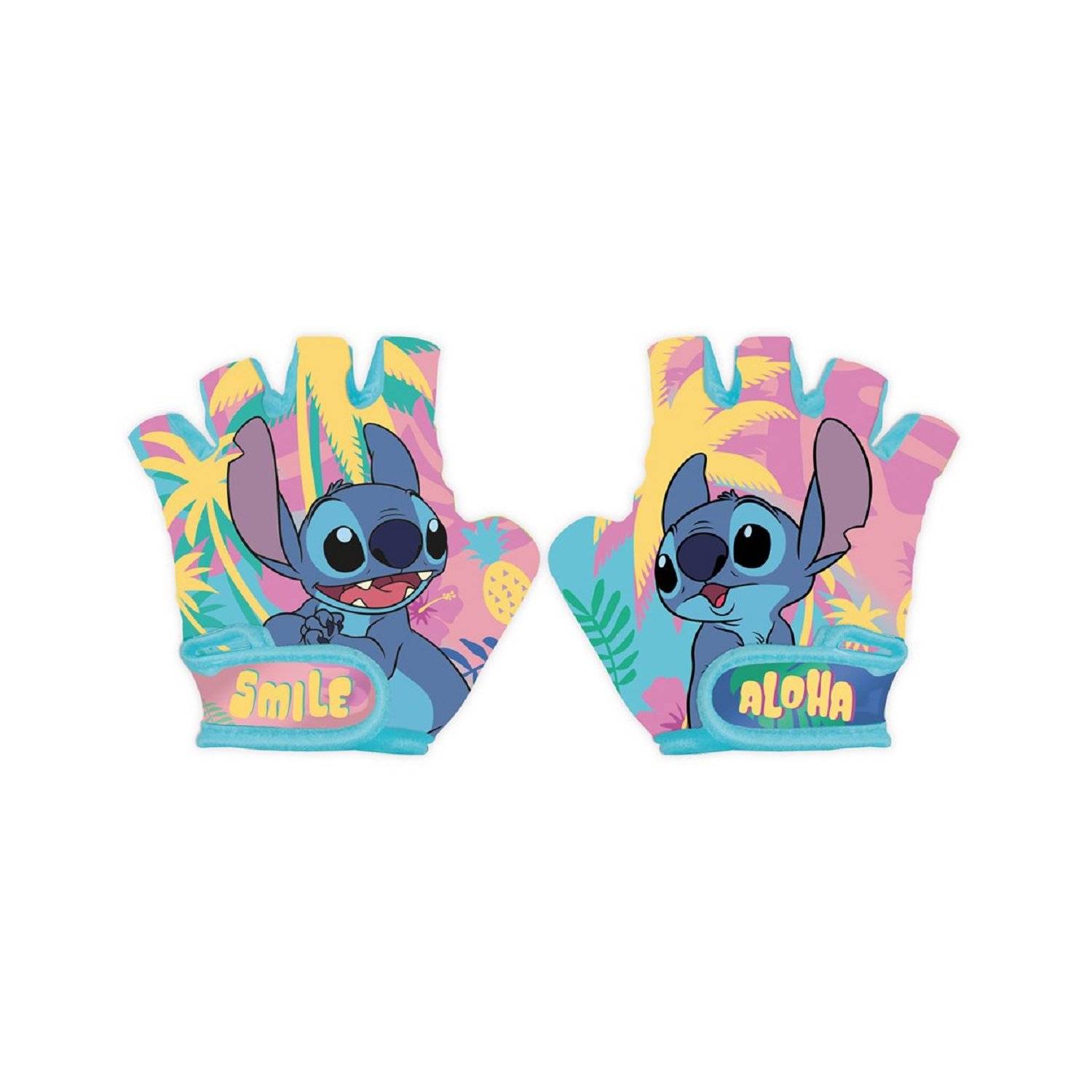 Lilo & Stitch Fahrradhandschuhe Bunte Begleiter für kleine Radfahrer, Größe XS