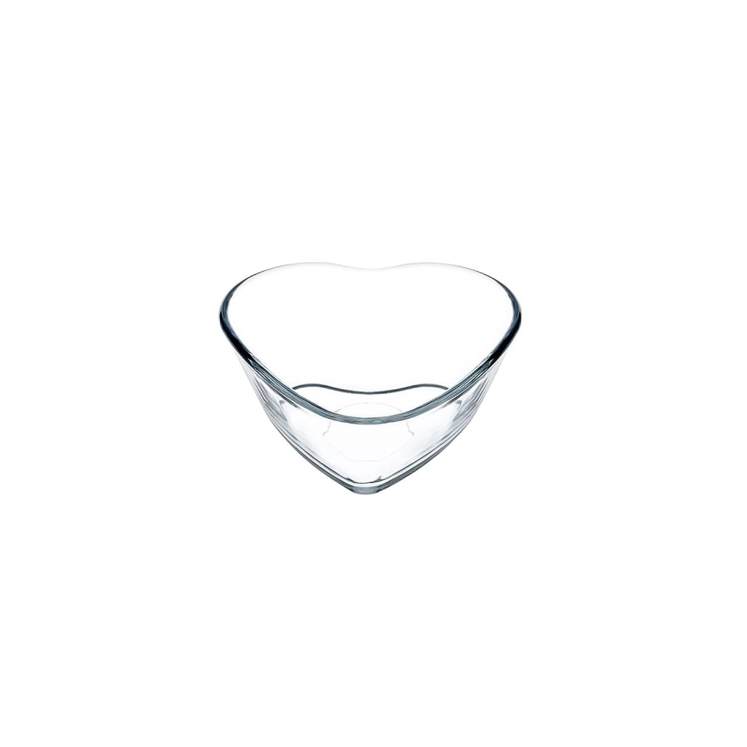 Herzförmige Backform Kuchenform aus Glas Ideal für Kuchen, Desserts und andere Leckereien 270ml