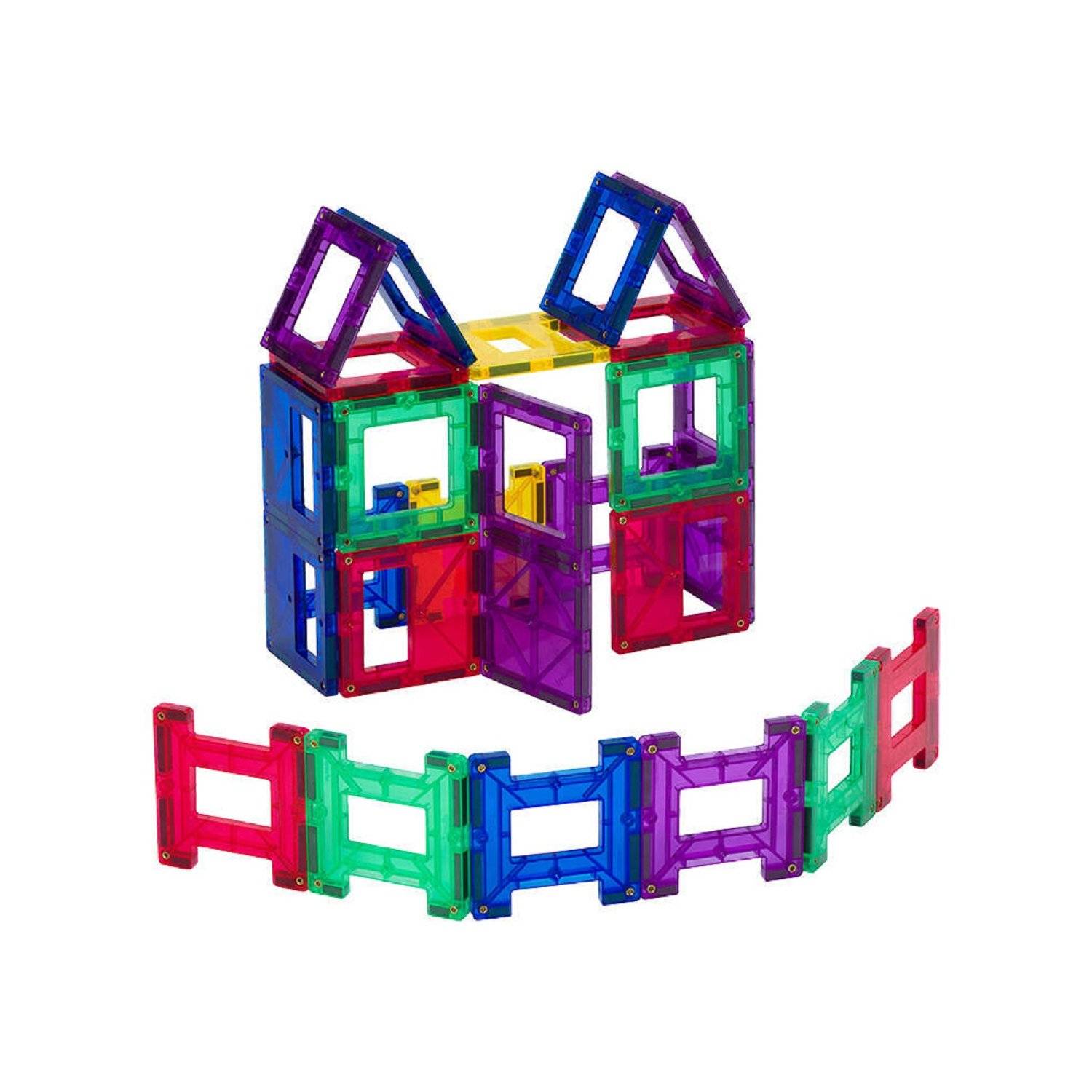 3D-Magnetbausteine Vielseitiges Set Lernen durch Spiel für kreative Köpfe Mini set 24 tlg.