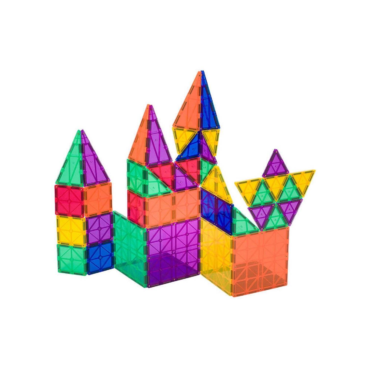 3D-Magnetbausteine Vielseitiges Set Lernen durch Spiel für kreative Köpfe Autoerweiterung 50 tlg.