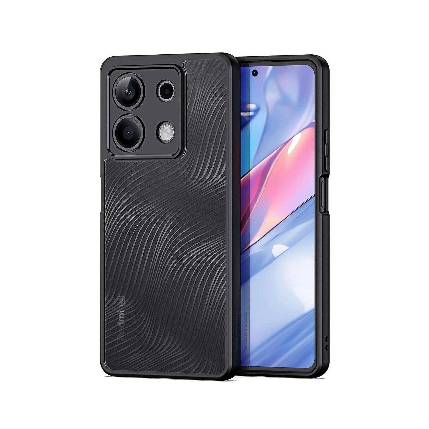 Aimo Hülle kompatibel mit Xiaomi Redmi Note 13 5G - Schwarz