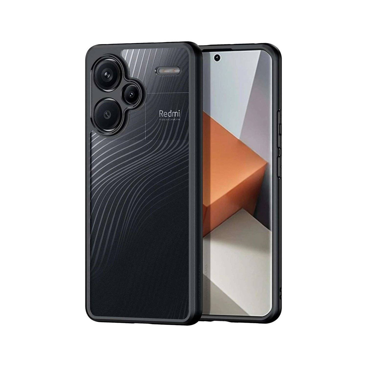 Aimo Hülle kompatibel mit Xiaomi Redmi Note 13 Pro Plus 5G - Schwarz