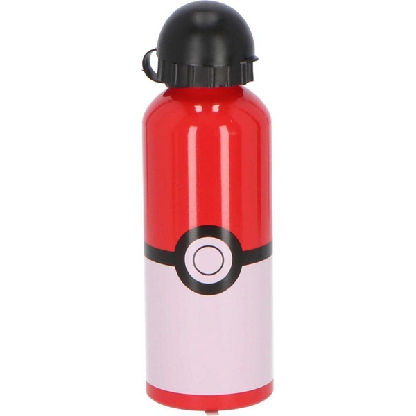 Pokémon Kinder Wasserflasche Trinkflasche aus Aluminium 500 ml Rot Pokémon Kinder Wasserflasche Trinkflasche aus Aluminium 500 ml Rot