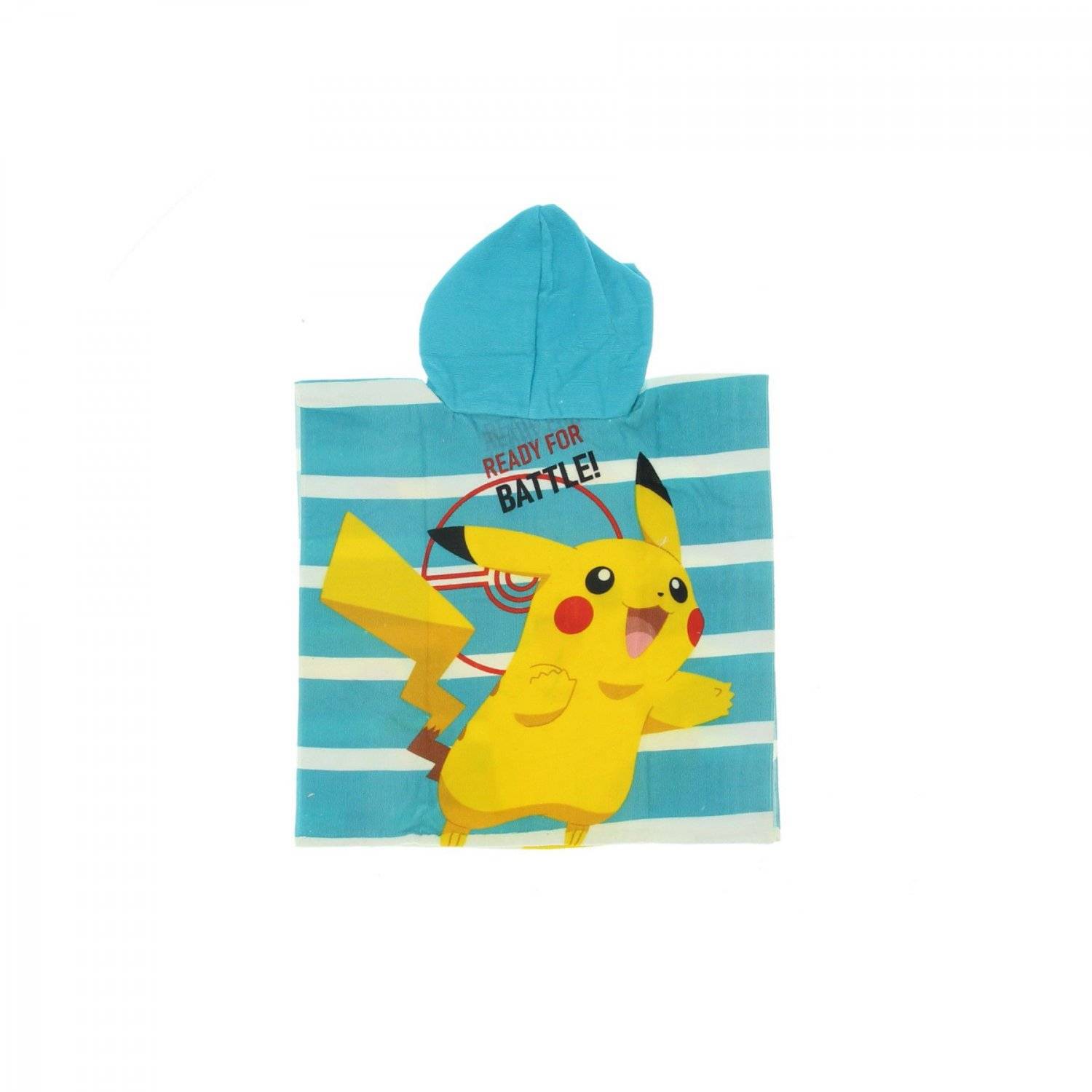 Pokémon Badeponcho Kapuzen-Badetuch für Kinder Praktisch und Stylisch