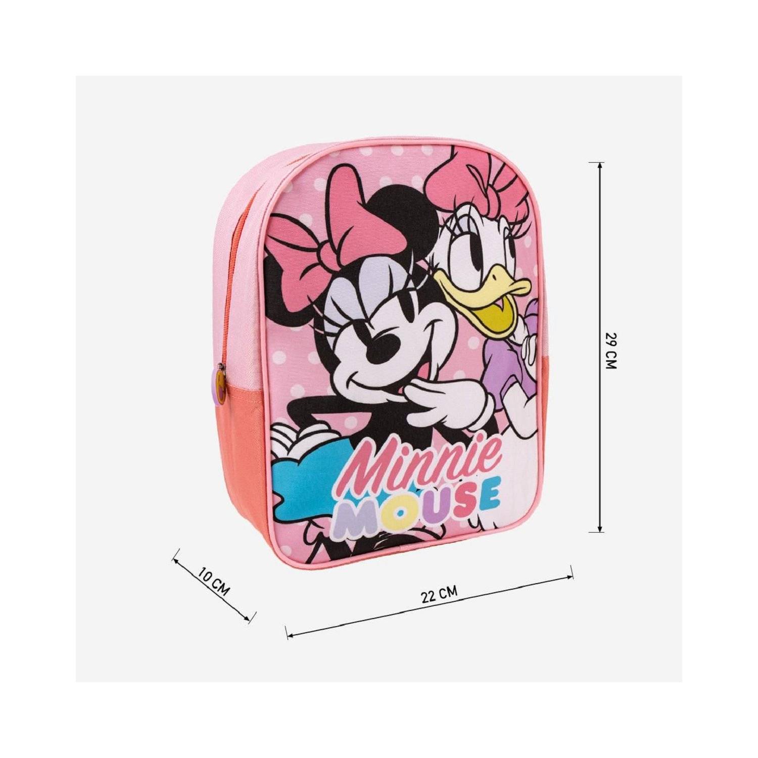 Minni Maus Multifunktionaler Kinder Schulrucksack Ideal für Schule, Reisen und Freizeit