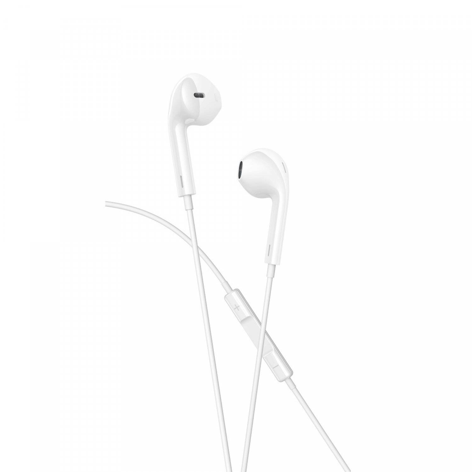 XO Kabelgebundene In-Ear-Kopfhörer mit USB-C Anschluss 1,2m aus flexiblem Silikon Weiß