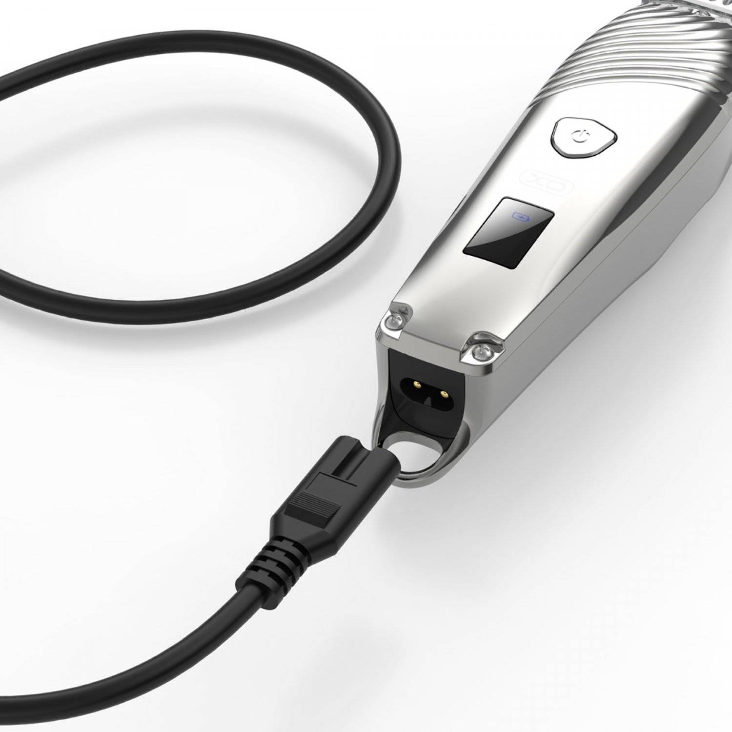 Kabellose Haarschneidemaschine in Grau 600mAh IPX6 Wasserdicht Rasierer