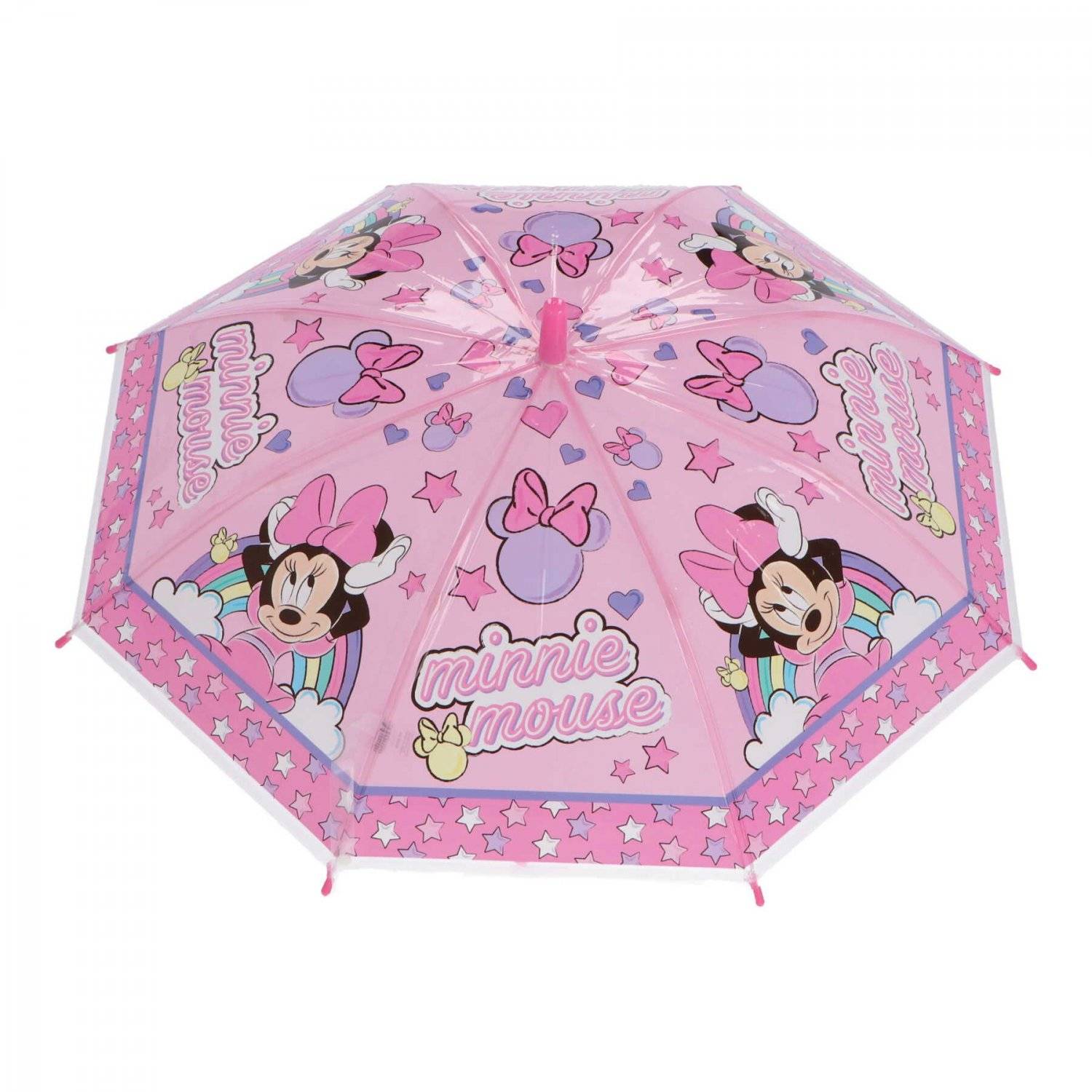 Minnie Maus Kinder Regenschirm für Mädchen 68 cm Durchmesser