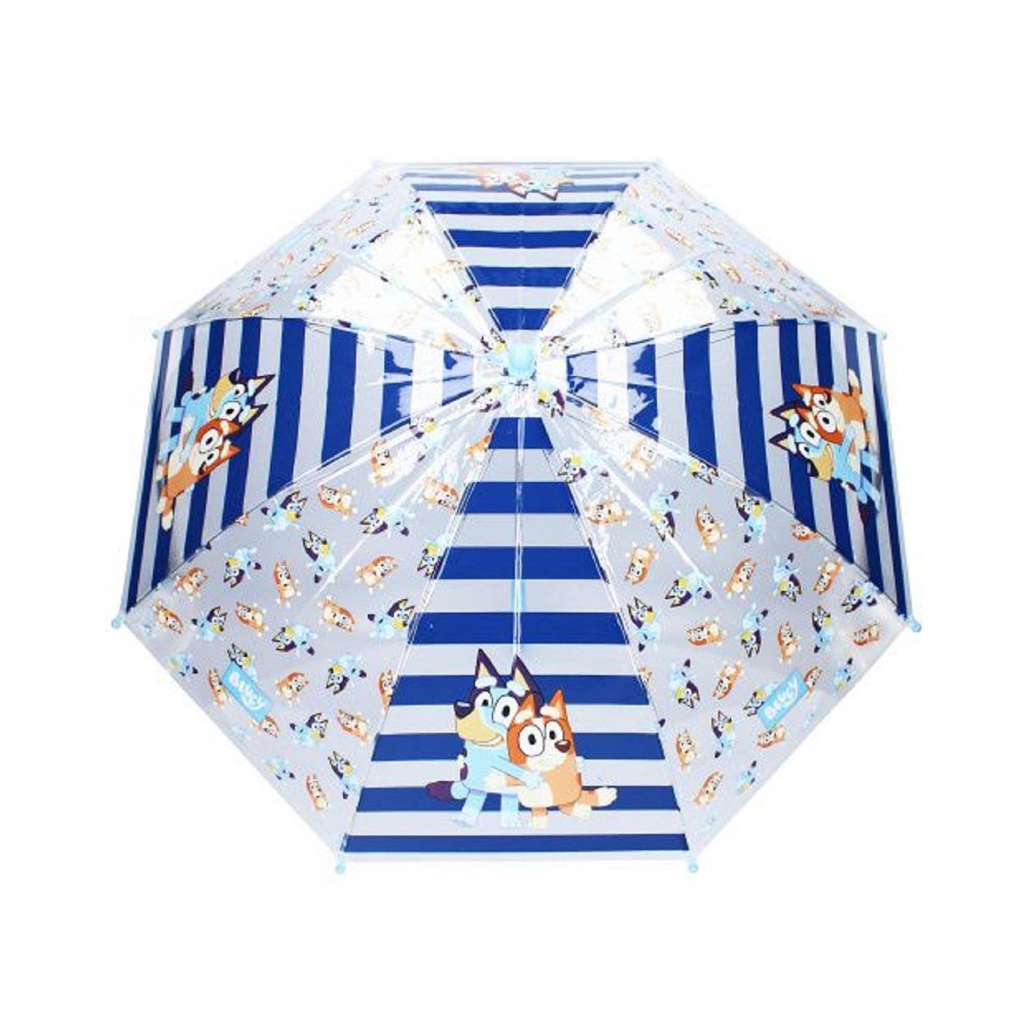 Bluey Stockregenschirm 71 cm Durchmesser, Ideal für Kinder