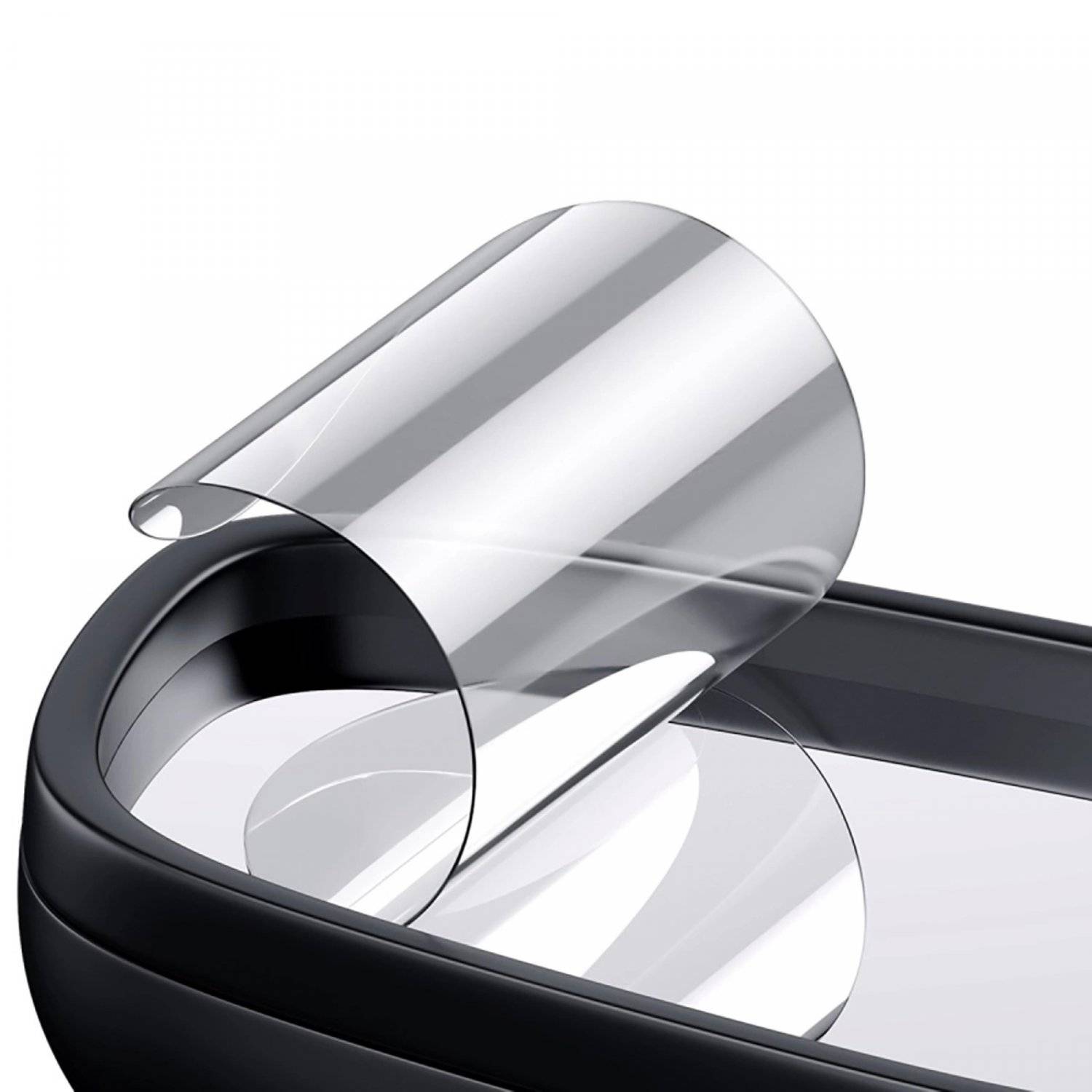 Wasserdichte ClearSight-Folie für Autoseitenspiegel (2 Stk.) hydrophobe Nanobeschichtung