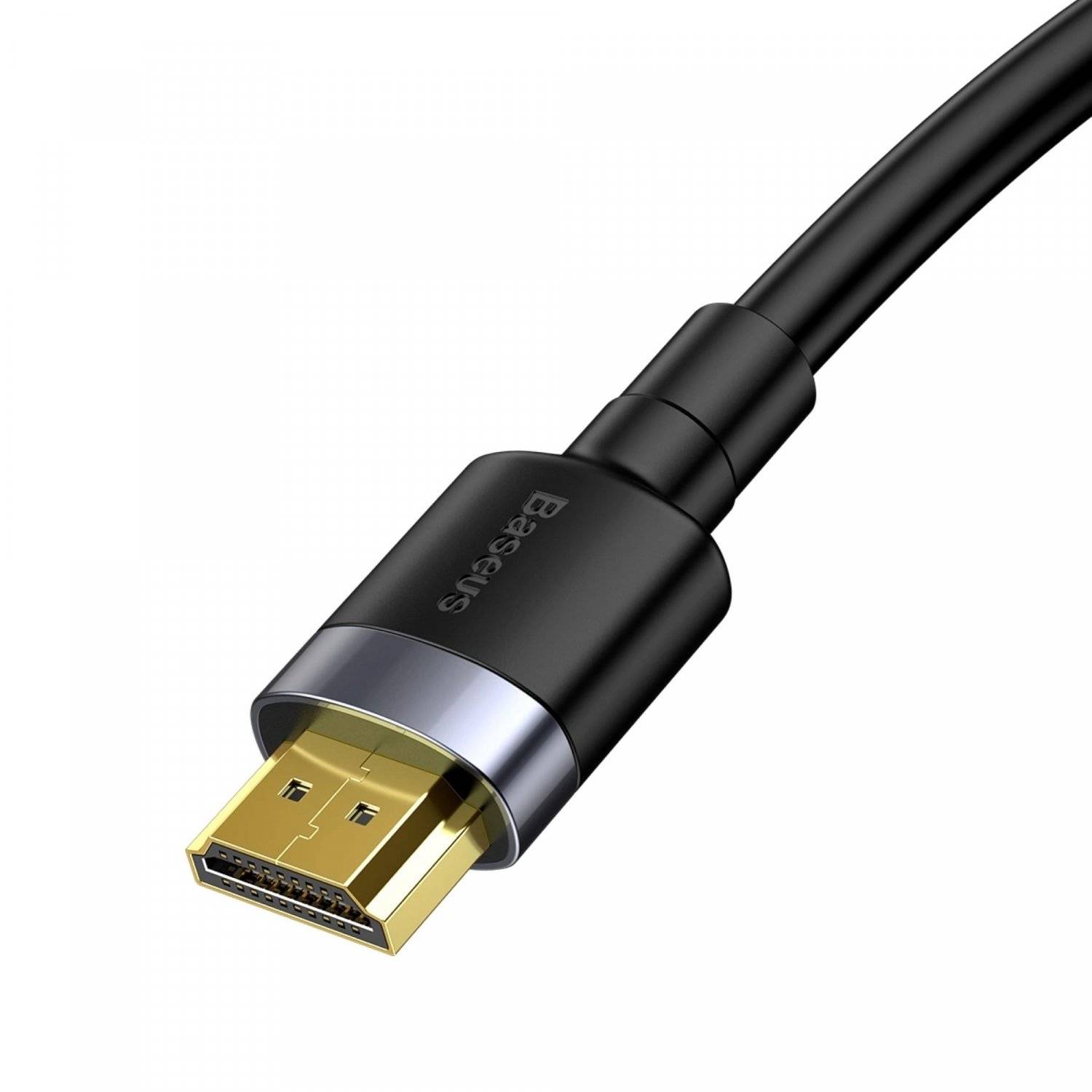 Baseus Cafule HDMI / HDMI 2.0 4K 60 Hz 3D 18 Gbit/s Kabel – Schwarz