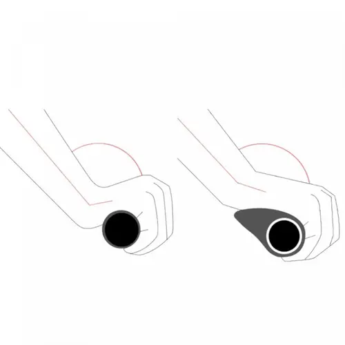 Fahrradgriffe ergonomisch geformte Griffe geeigent für die meisten Fahrräder Schwarz Fahrradgriffe ergonomisch geformte Griffe geeigent für die meisten Fahrräder Schwarz