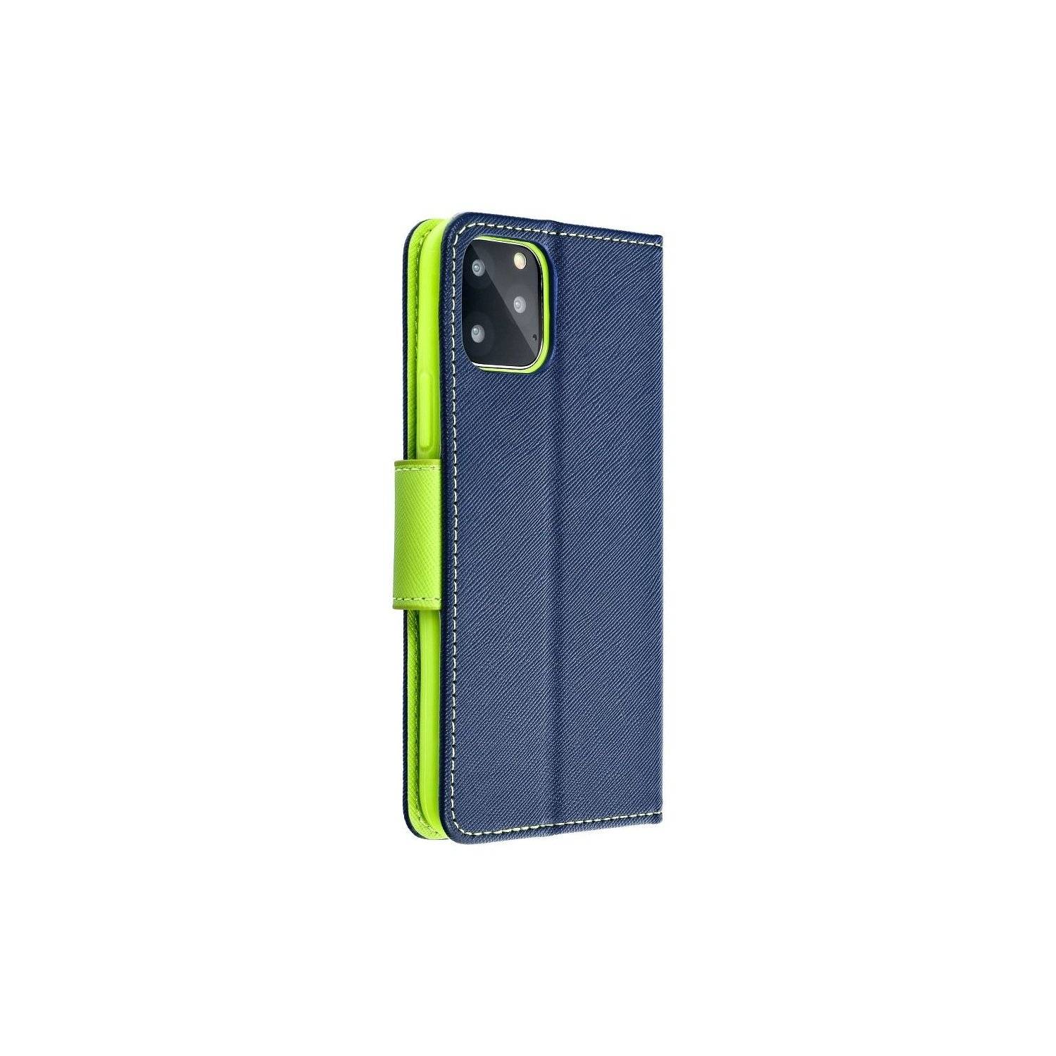 Buch Tasche "Fancy" kompatibel mit SAMSUNG GALAXY A15 5G Blau-Grün