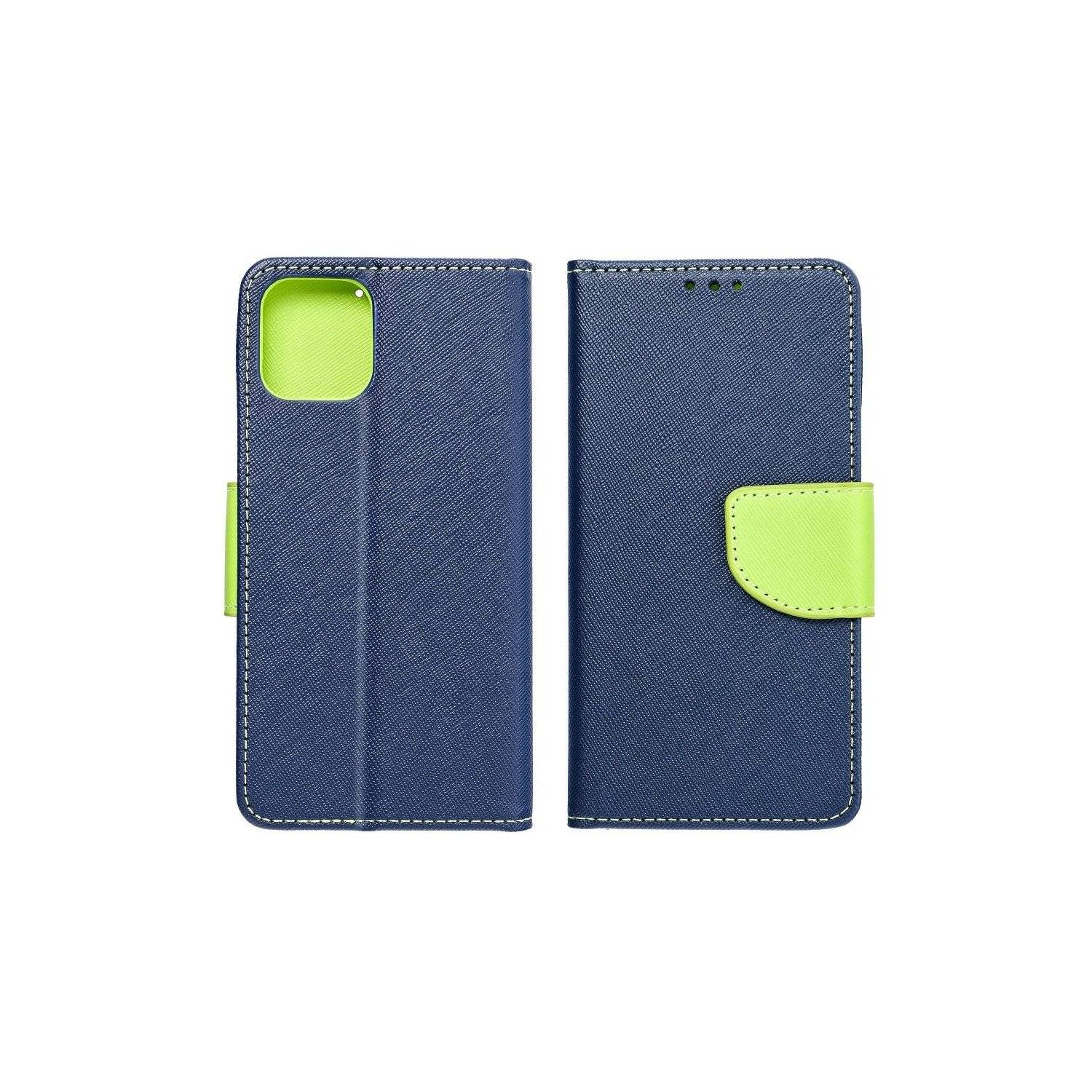 Buch Tasche "Fancy" kompatibel mit SAMSUNG GALAXY A15 5G Blau-Grün