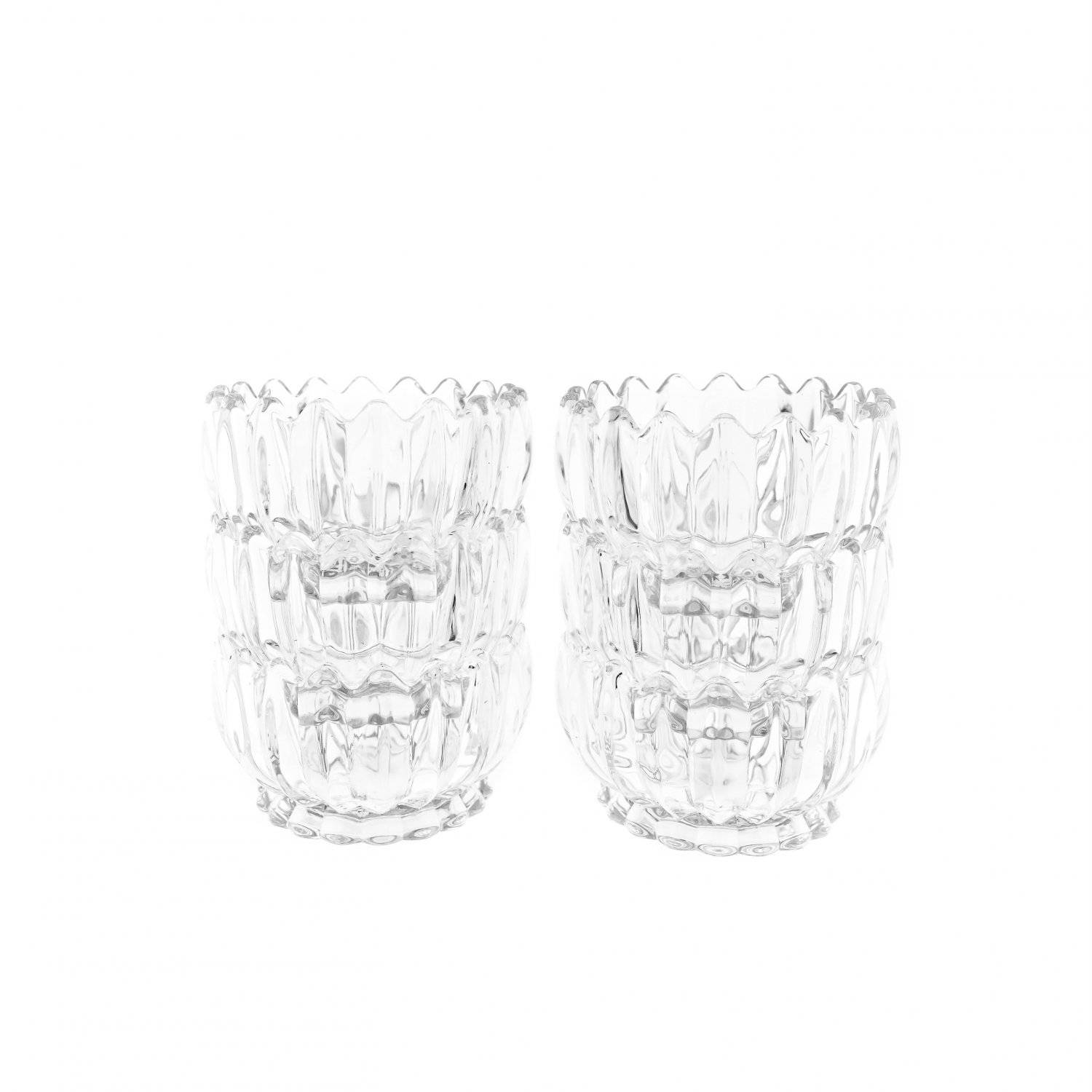 Schalen-Set aus Glas 200ml, Transparent, Ideal für Desserts, Pudding oder Snacks