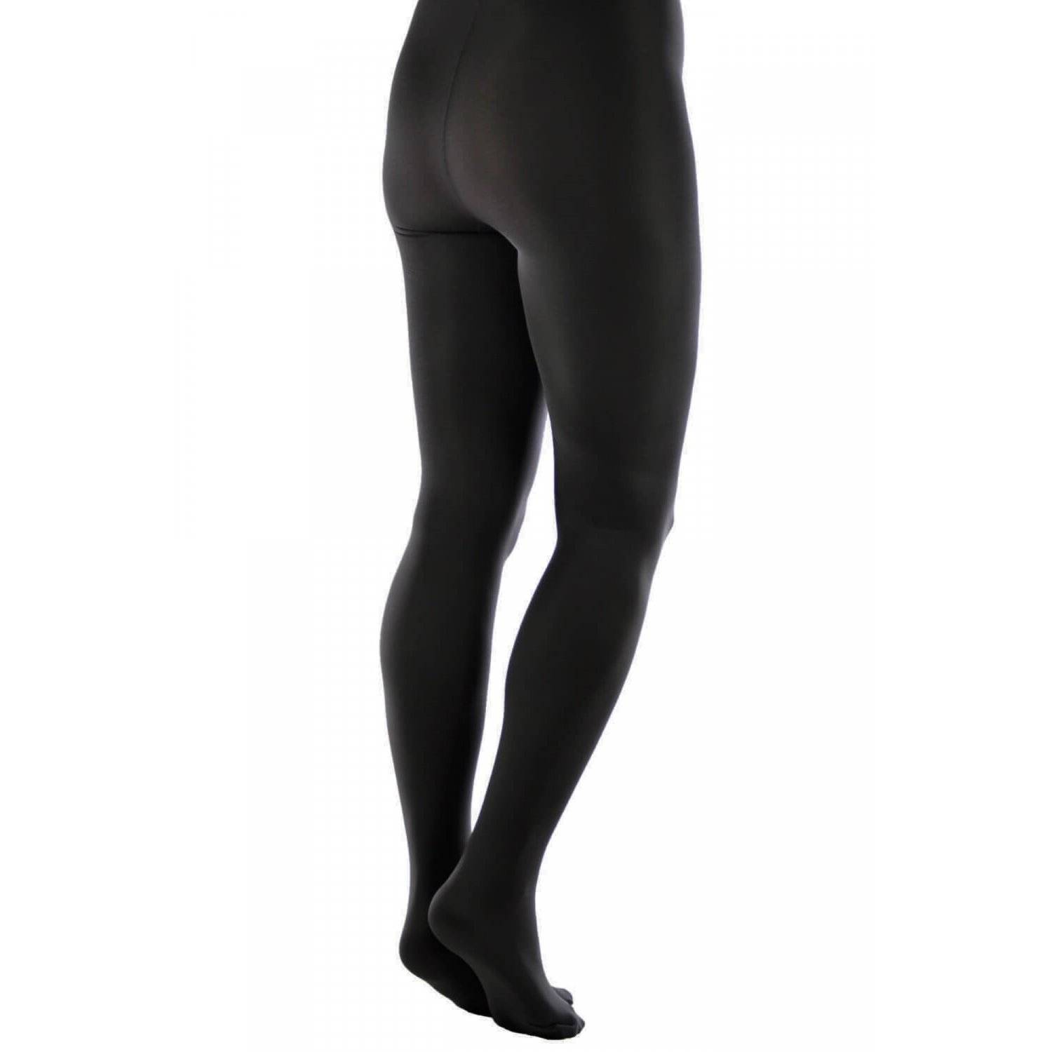 Strumpfhosen 100DEN für Damen blickdichte Strümpfe elastisch und bequem Graphit L