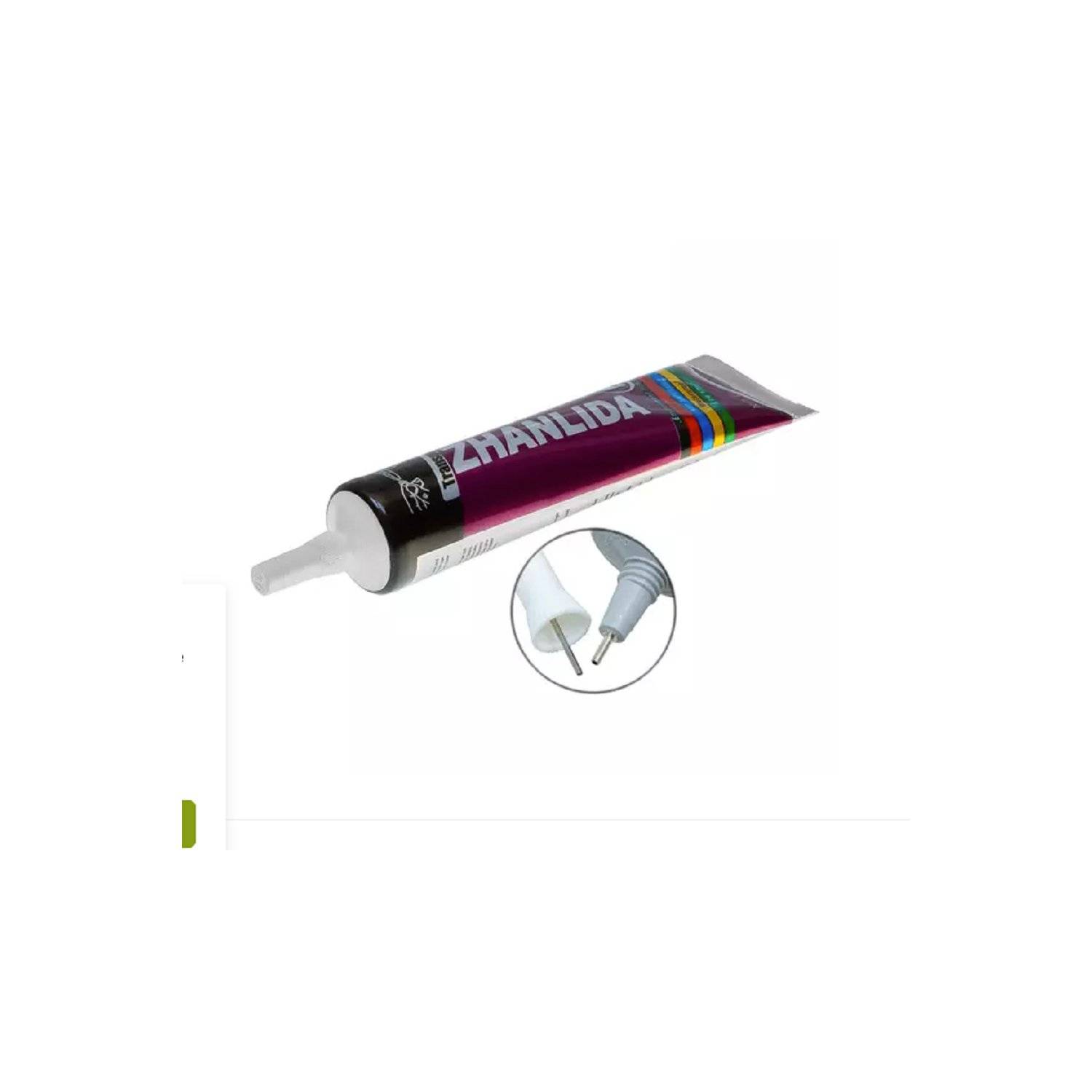 Zhanlida E Universal Kleber Klebstoff Handy Reparatur transparent 15ml