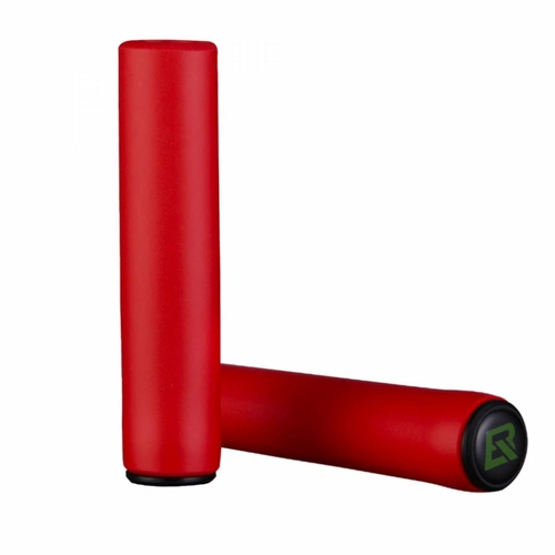 Rockbros Fahrradgriffe aus Silikonschaum 13 cm kompatibel mit allen Fahrrädern Rot Rockbros Fahrradgriffe aus Silikonschaum 13 cm kompatibel mit allen Fahrrädern Rot