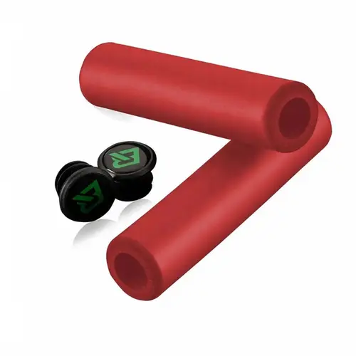 Rockbros Fahrradgriffe aus Silikonschaum 13 cm kompatibel mit allen Fahrrädern Rot Rockbros Fahrradgriffe aus Silikonschaum 13 cm kompatibel mit allen Fahrrädern Rot