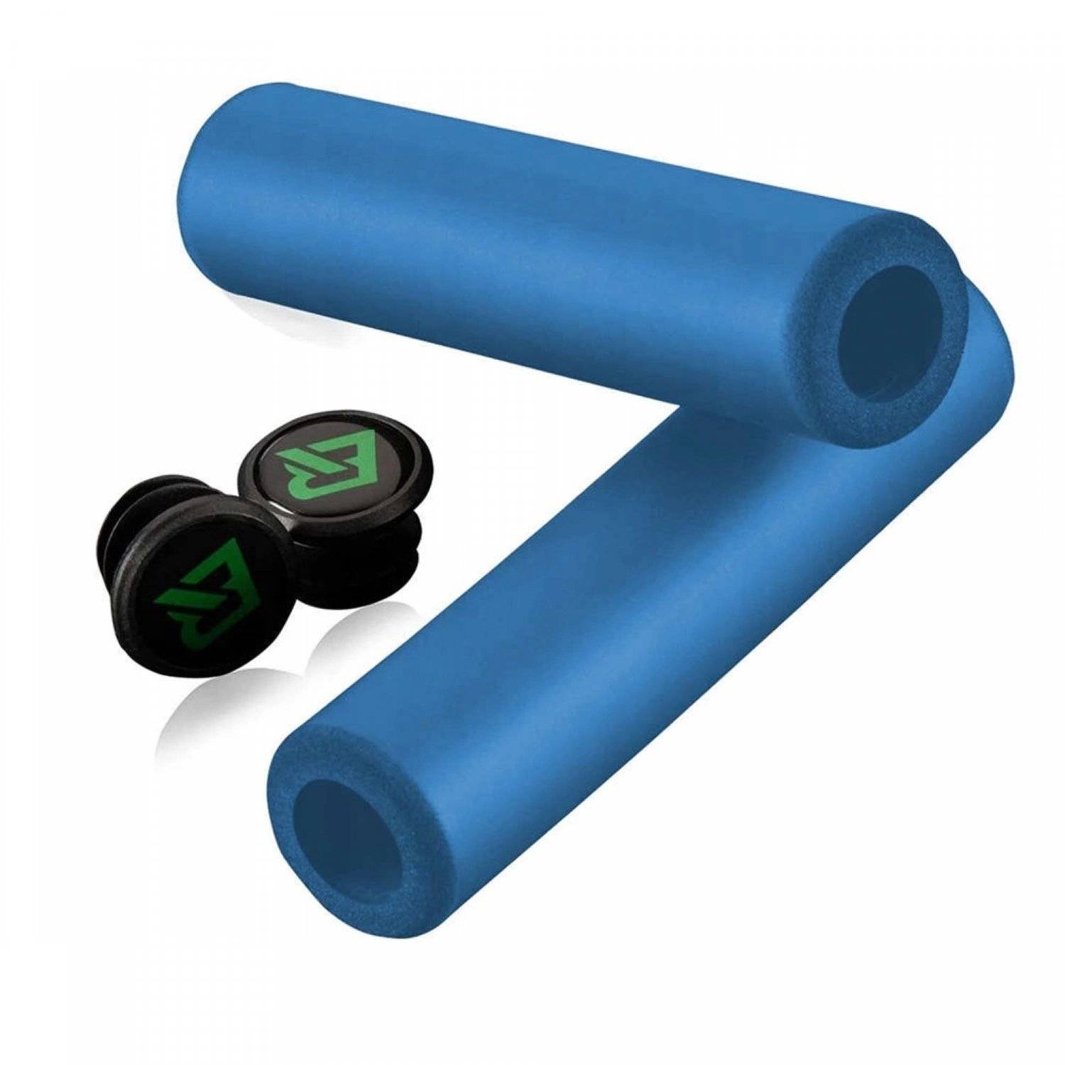 Rockbros Fahrradgriffe aus Silikonschaum 13 cm kompatibel mit allen Fahrrädern Blau