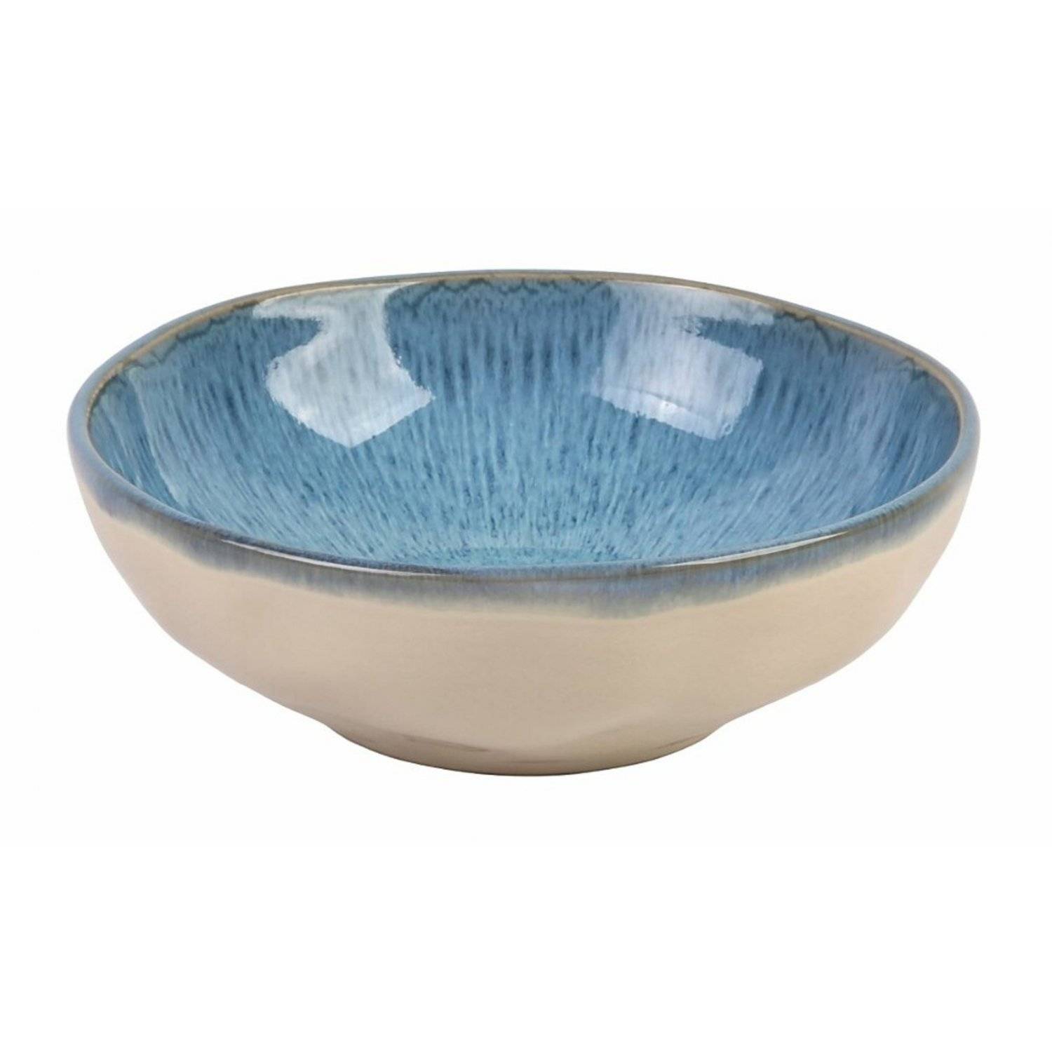 Salatschüssel 18 cm Ø Serie Alythia Geschirrkollektion für stilvolle Tischdekoration Blau