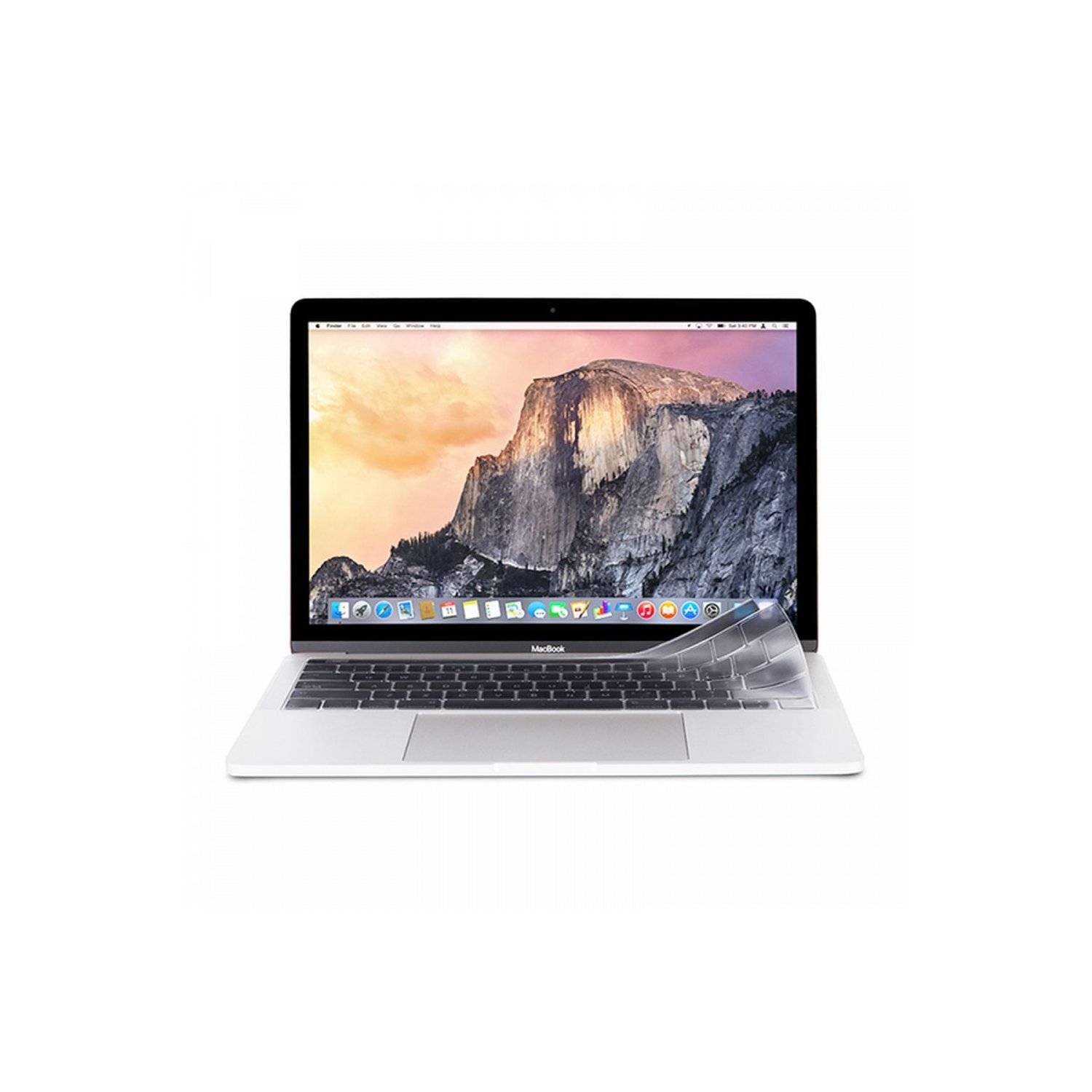 Retina Tastatur Keyboard Schutz kompatibel mit MacBook Pro 13.3" No Touch Bar A1708