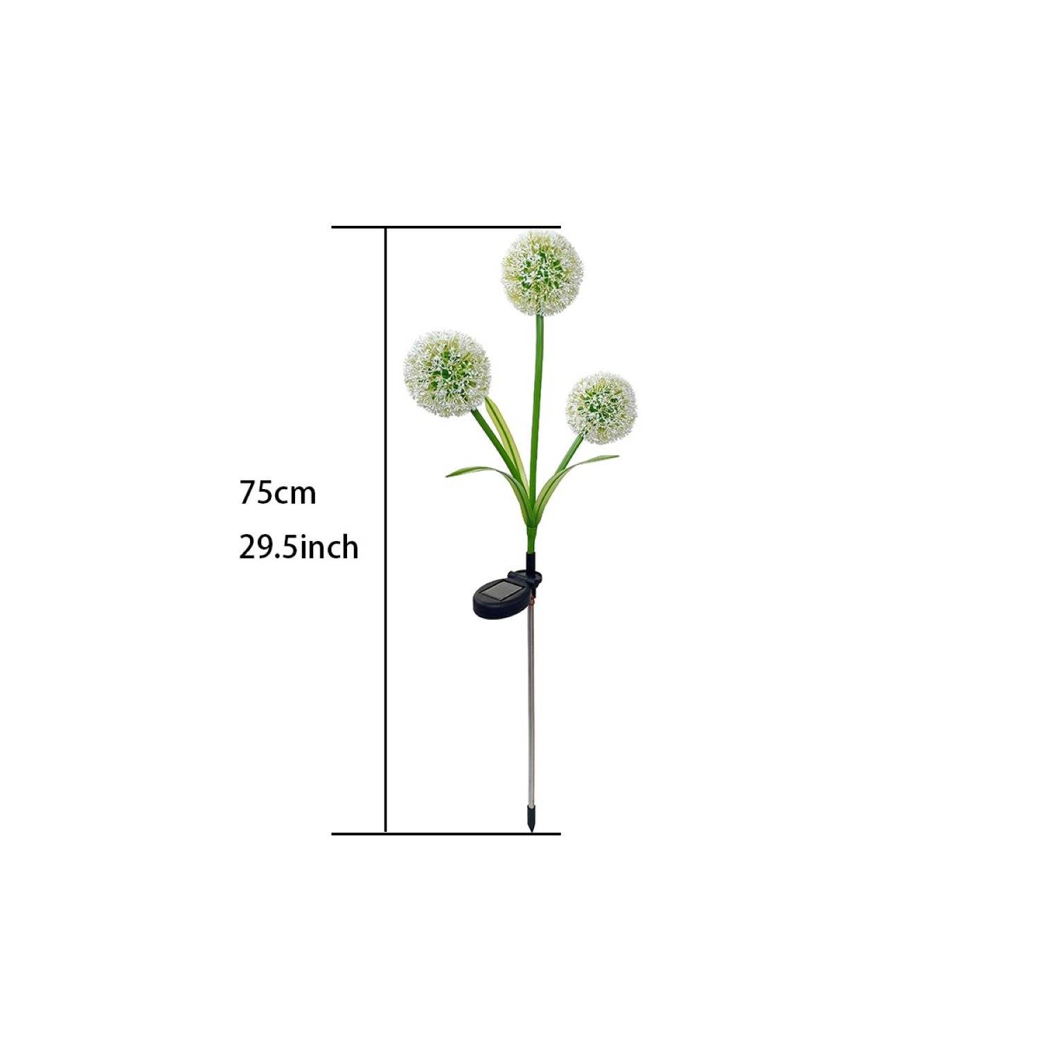 SUNARI Blumen Solarlampe LED FLS-95 Knoblauchblüte 3000K 600mAh Li-Ion Forever Light