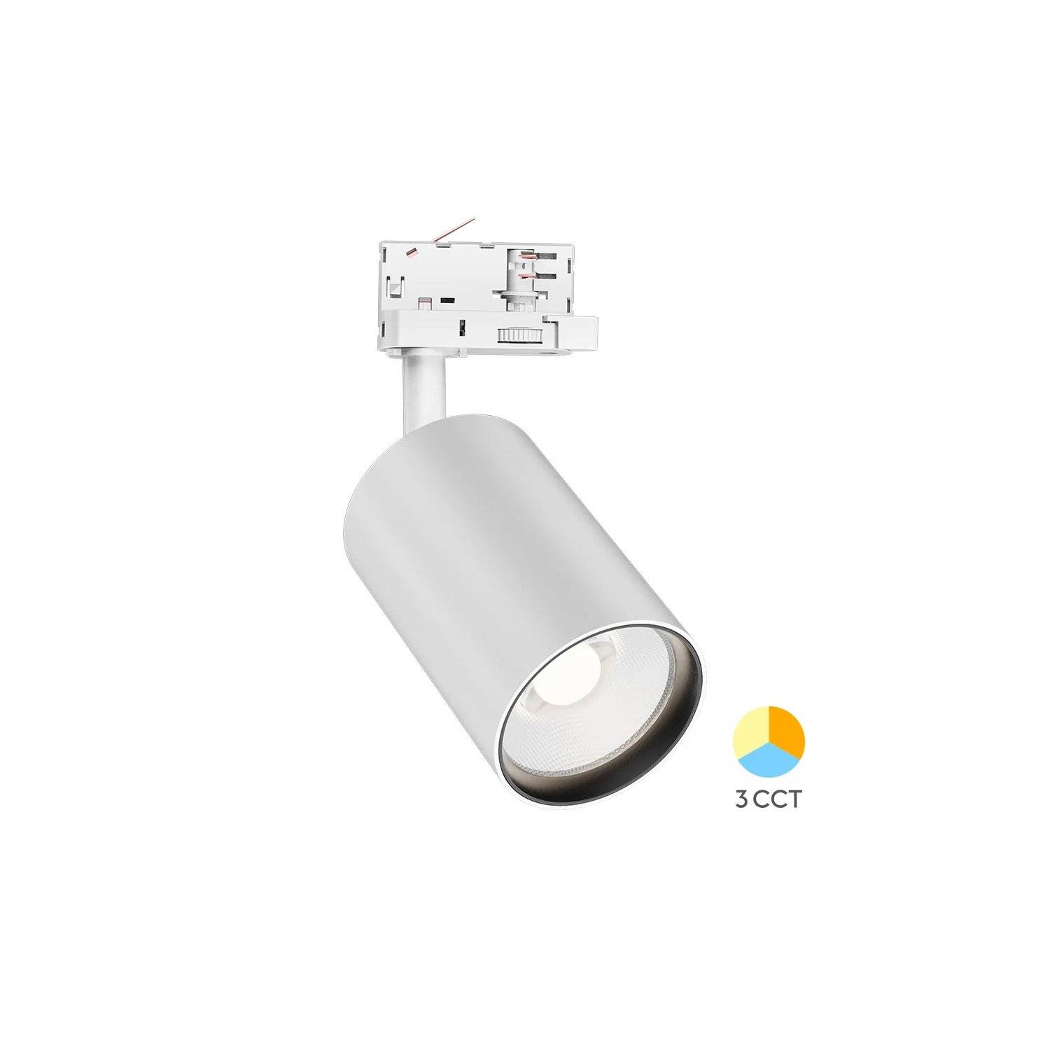 LED Schienen-Strahler | 30W | weiß | CCT | 3 Phasen