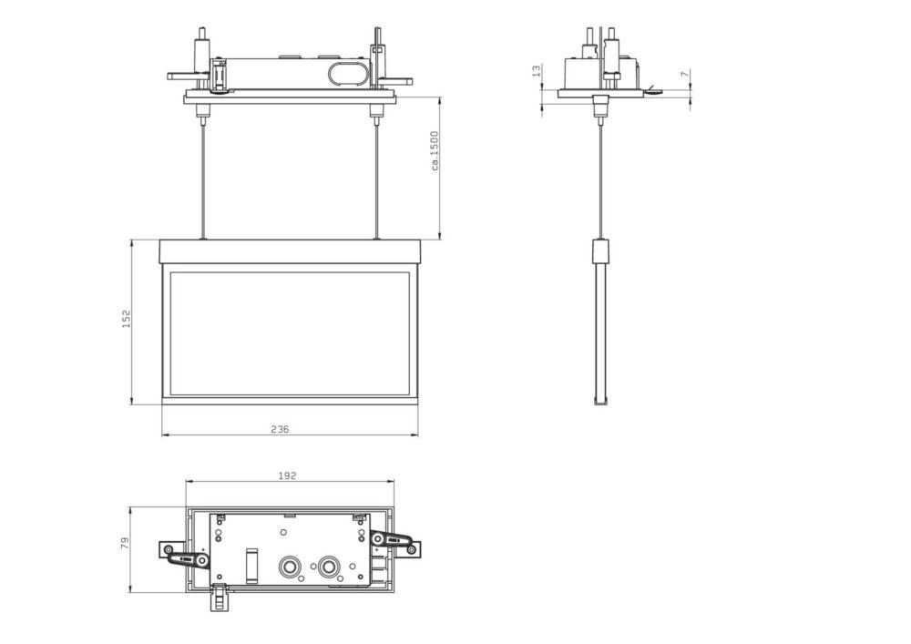 RP-Technik Rettungszeichenleuchte AMCC401WL-AZ