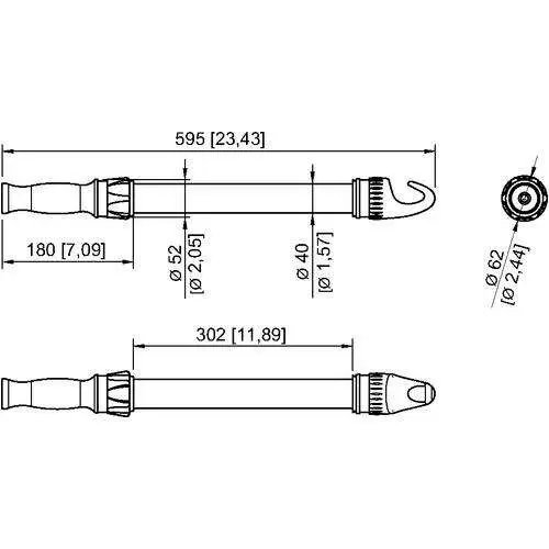 Stahl LED Inspektionsleuchte 6149256115010#274032 Stahl LED Inspektionsleuchte 6149256115010#274032