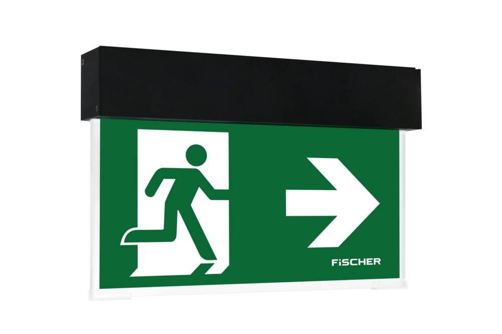 Fischer LED-Rettungszeichenleuchte A3U383AT2.V2-B