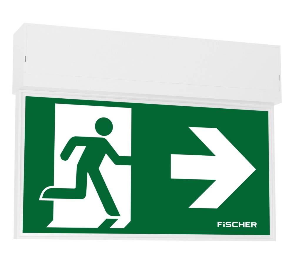Fischer LED-Rettungszeichenleuchte R1-U383AT2