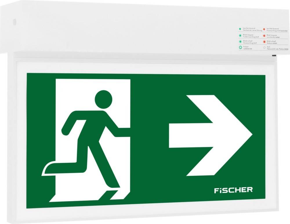 Fischer LED-Rettungszeichenleuchte SKR-U383At2