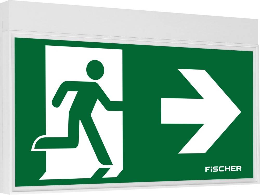 Fischer LED-Rettungszeichenleuchte SRE-E383AT2