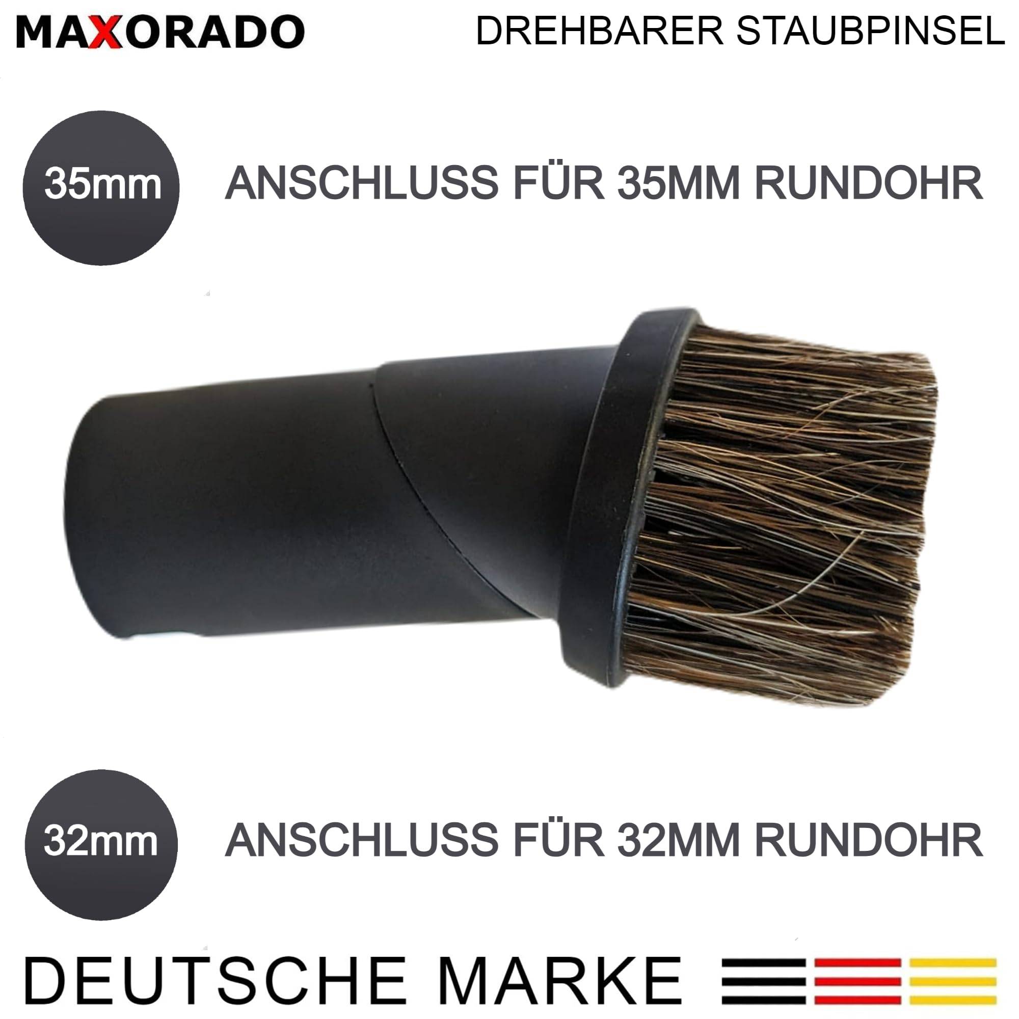 Staubsauger Staubpinsel Naturhaar Staubsaugeraufsatz Staubsaugerzubehör Ersatzteil für Dirt Devil 2690052011 M203 M3090
