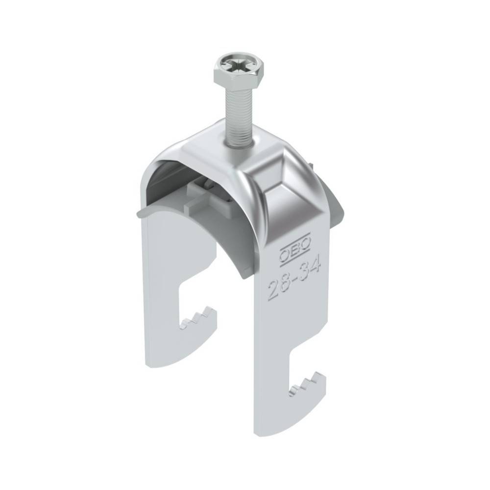 100 Stk. OBO Bettermann Bügelschelle BS-F1-K-34 ALU