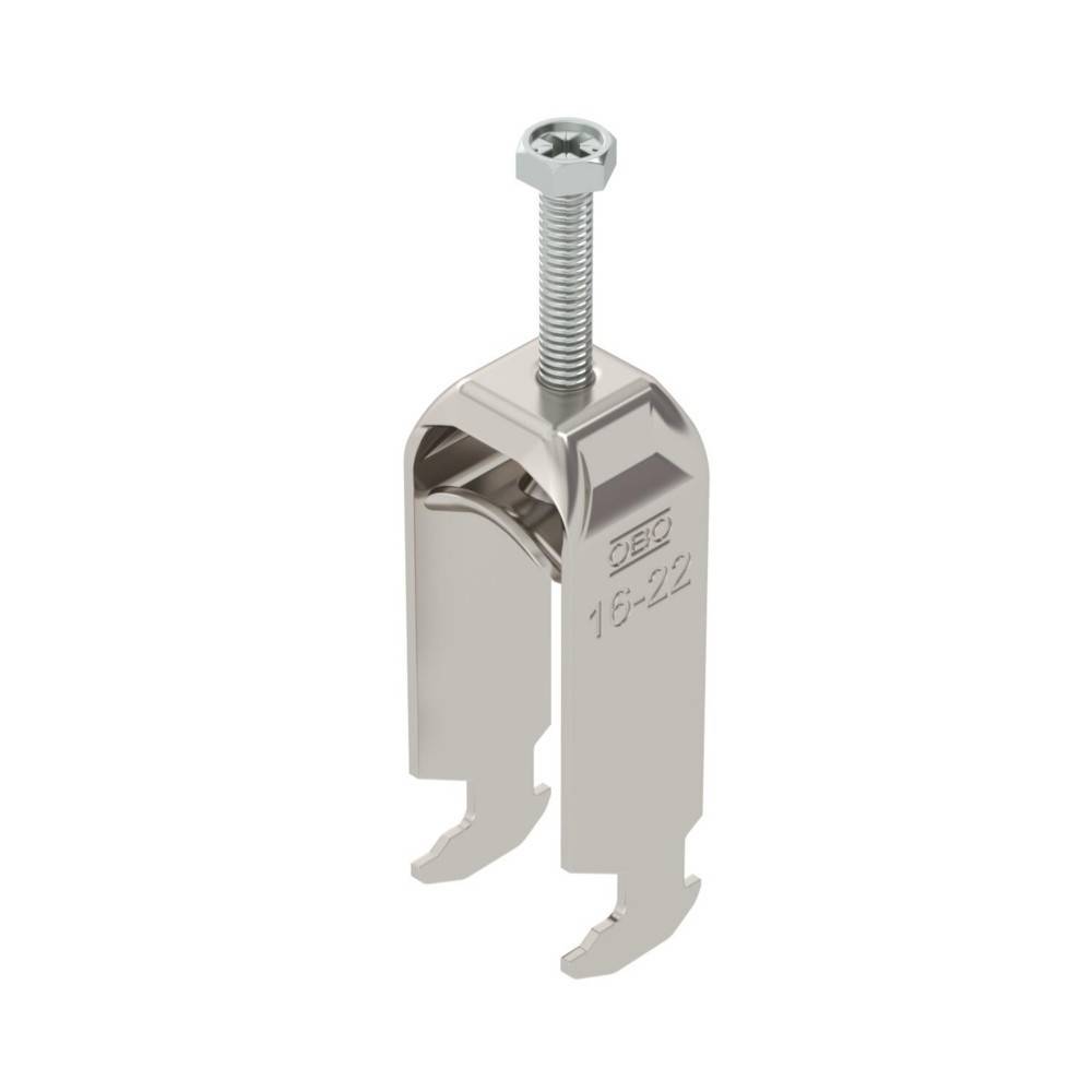 50 Stk. OBO Bettermann Bügelschelle BS-H2-M-22 A2