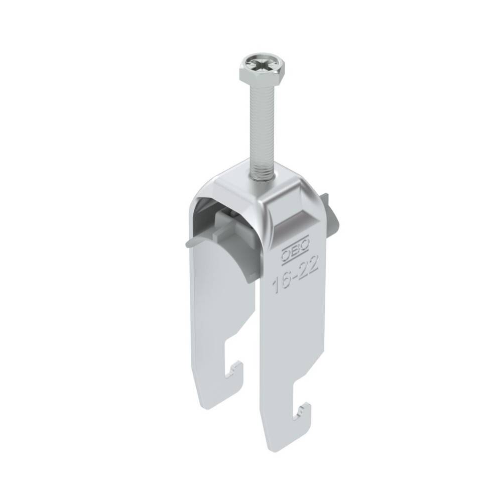 50 Stk. OBO Bettermann Bügelschelle BS-U2-K-22 ALU