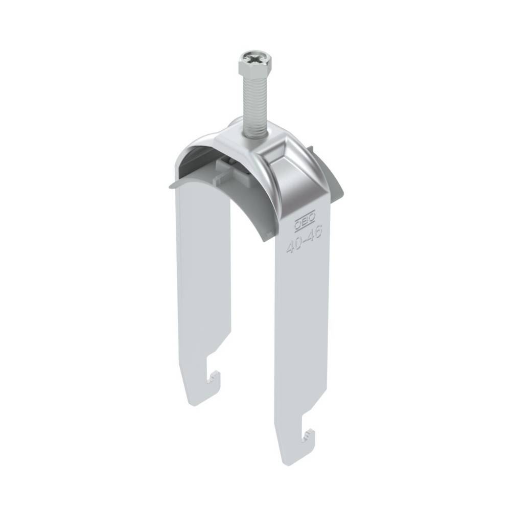 50 Stk. OBO Bettermann Bügelschelle BS-U2-K-46 ALU