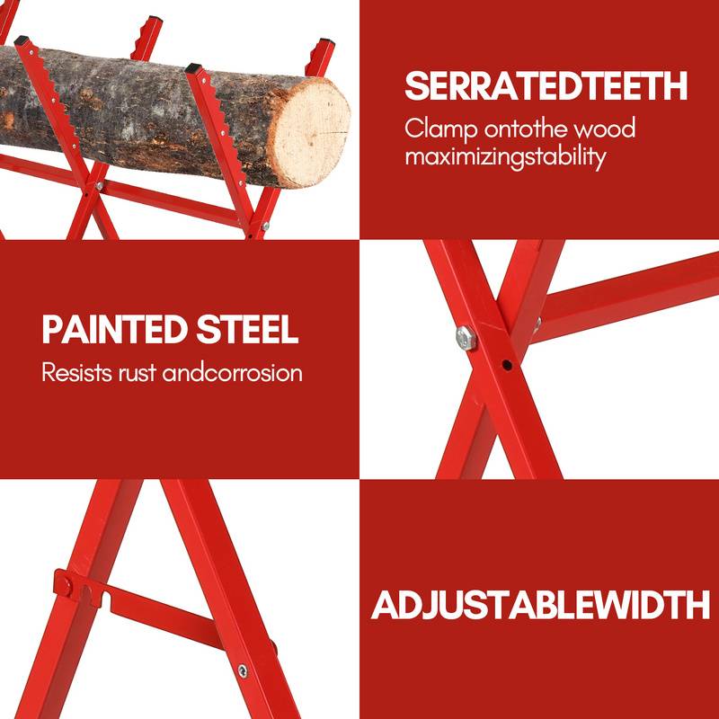 Sägebock klappbar Holzsägebock Sägehilfe Säge Bock bis 100 kg