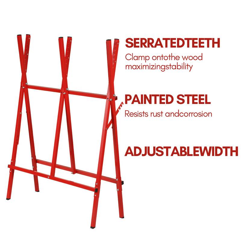 Sägebock klappbar Holzschneidebock als Sägehilfe Holzsägebock bis 100 kg