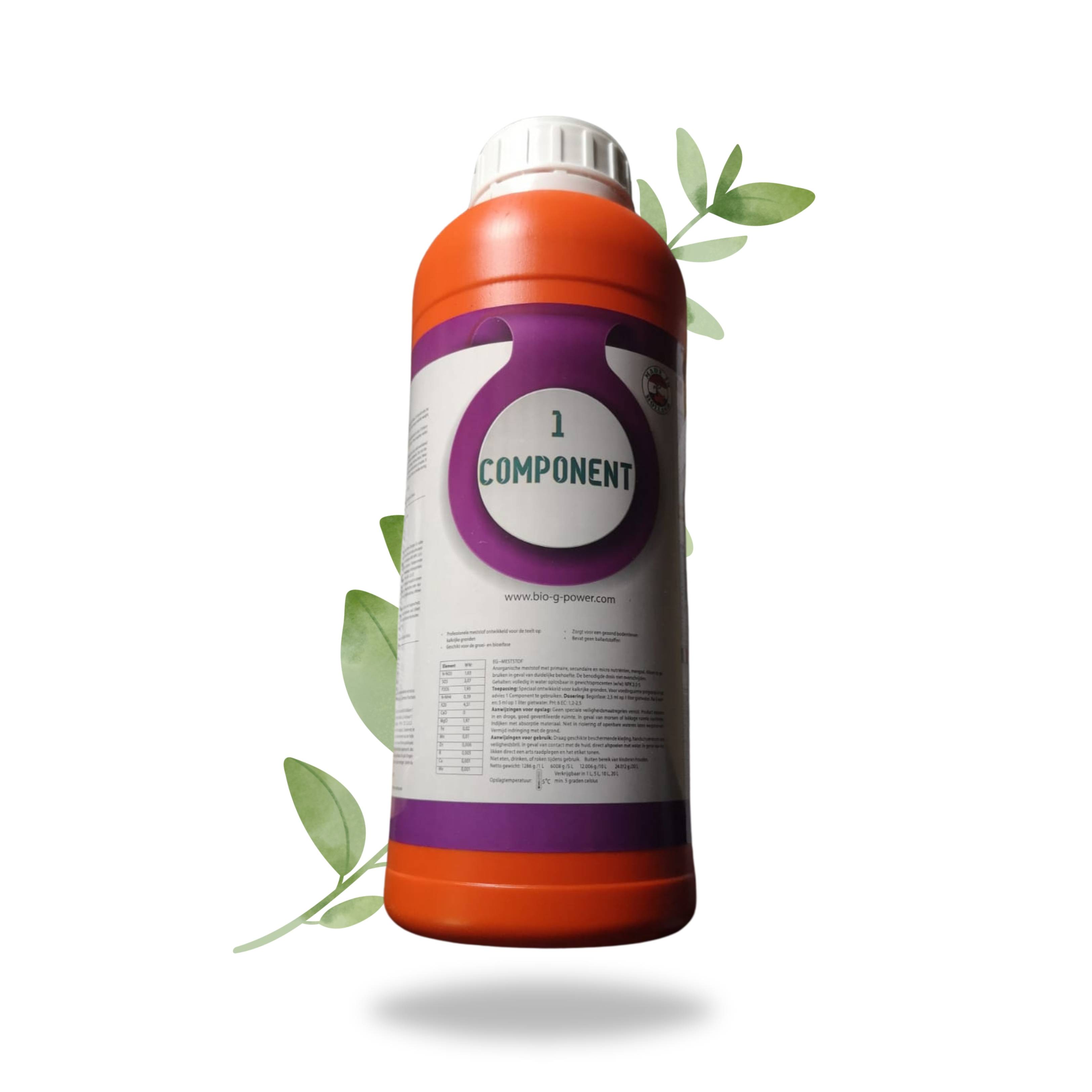 1L All-in-One Premium Bio-G Grow Dünger für Autoflower Erde Anzucht & Blüte für Growbox Zubehör