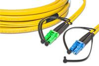 Lightwin LDP-09 LC/APC-LC 15.0 FD, 15 m, OS2, LC, LC