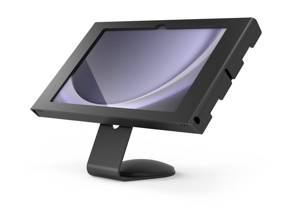 Compulocks Galaxy Tab A9 Apex Enclosure Core Stand - Gehäuse - für Tablett - verriegelbar - Metall - Schwarz - Bildschir