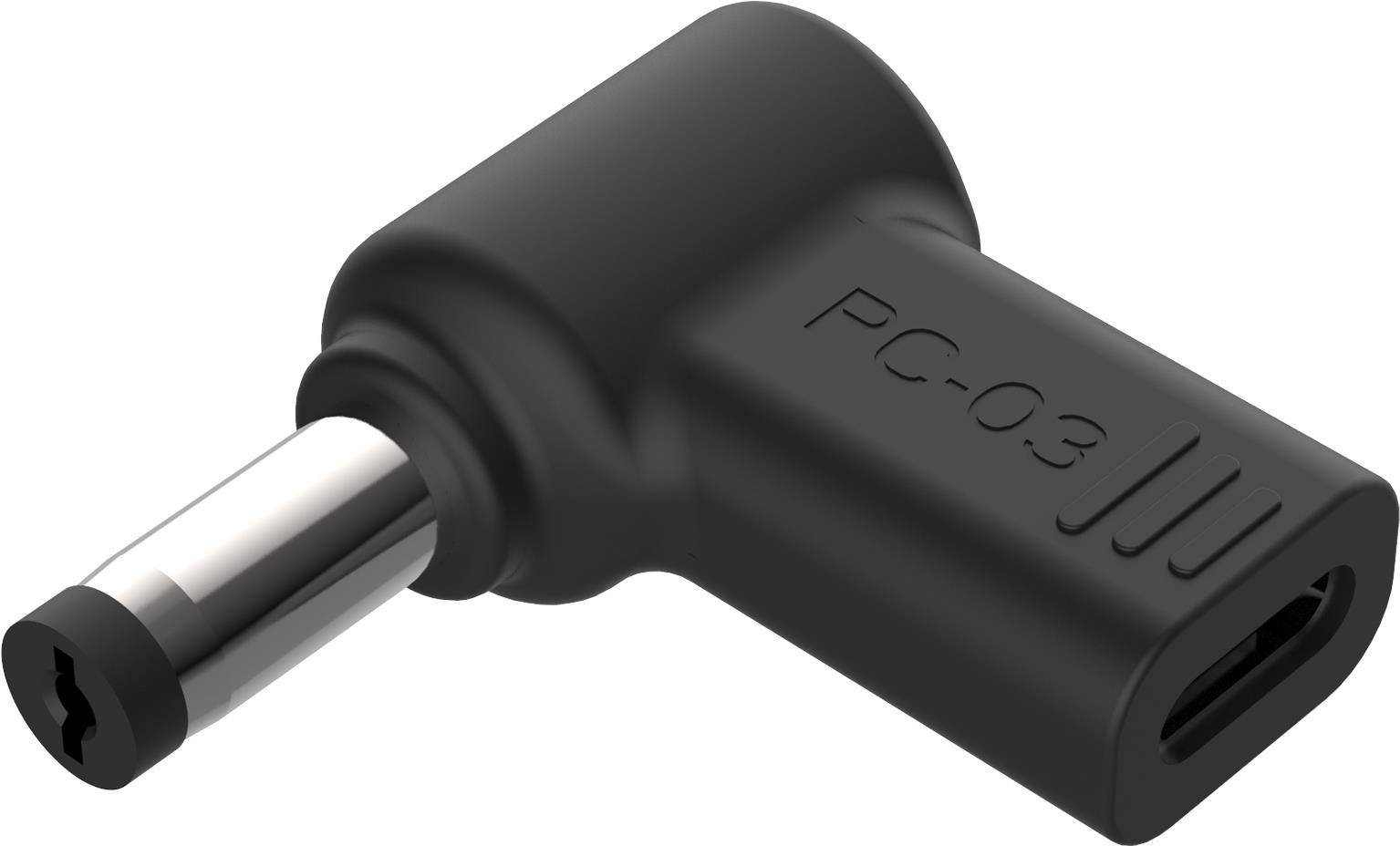 Conceptronic Adapter USB-C -> DC Acer 5.5x1.7mm 18-20V sw - Adapter