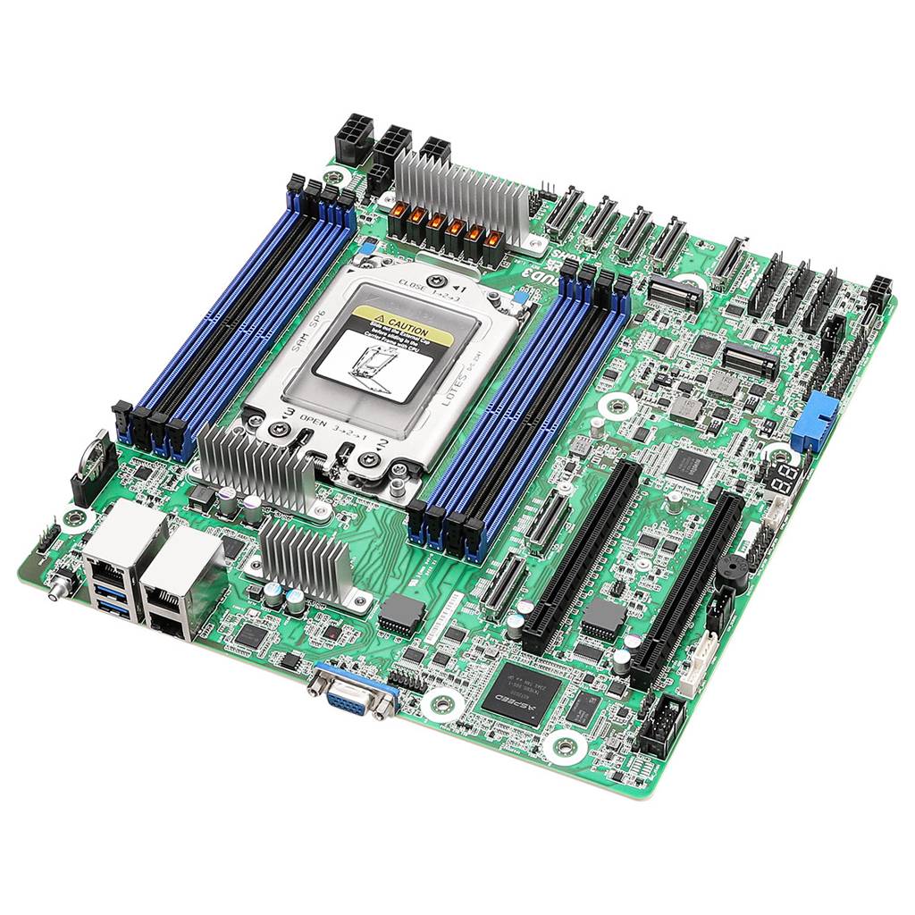 ASROCK - Mainboard SIENAD8UD3 micro-ATX Sockel SP6 Single - Mainboard - Micro/Mini/Flex-ATX