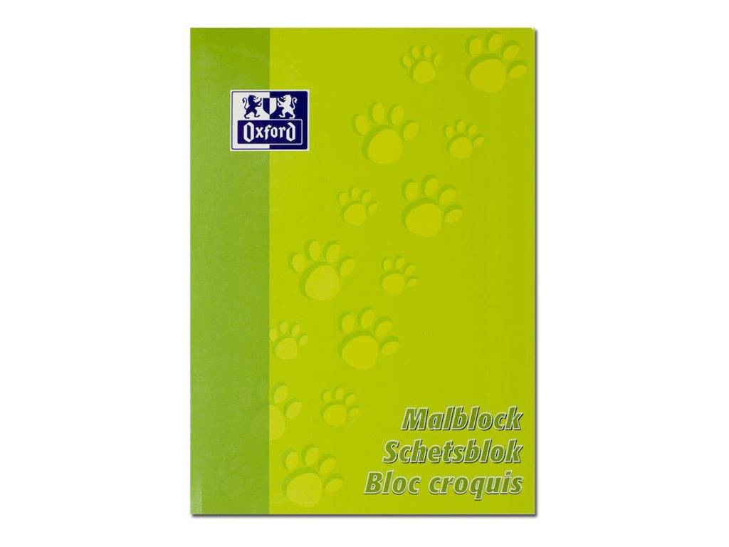 Oxford 100050303 - Grün - A4 - 90 g/m² - blanko - 100 Blatt - 90 g/m² OPTIK PAPE