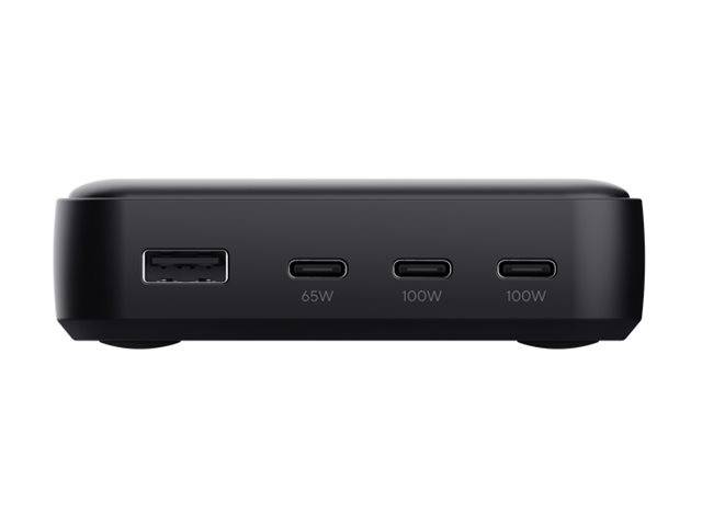 Trust Maxo - Netzteil - 100 Watt - 5 A - Power Delivery 3.0 + PPS - 4 Ausgabeanschlussstellen (3 x USB-C, USB)