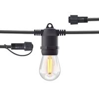 Hombli HBEW-0105, 10 Lampen, Warmweiß, 2700 K, Draußen, Schwarz, 12 V