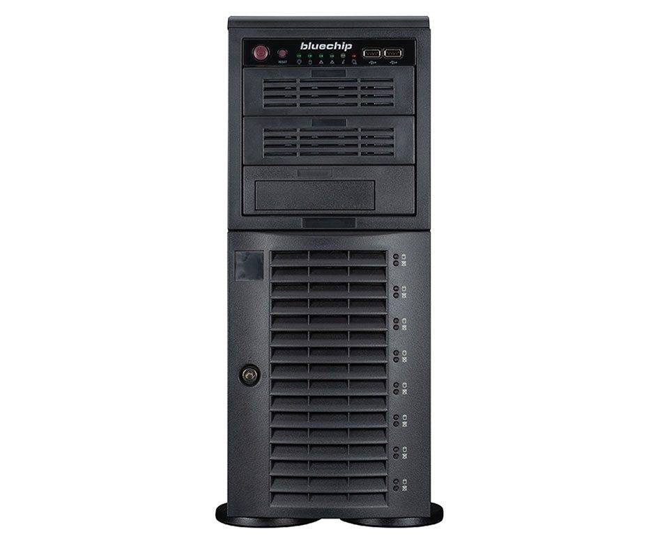 bluechip SERVERline T30334s Silent/Quiet-Server, Tower, Intel® Xeon® E-2414 Prozessor / bis zu 4.50 GHz, 32 GB DDR5, 2 x